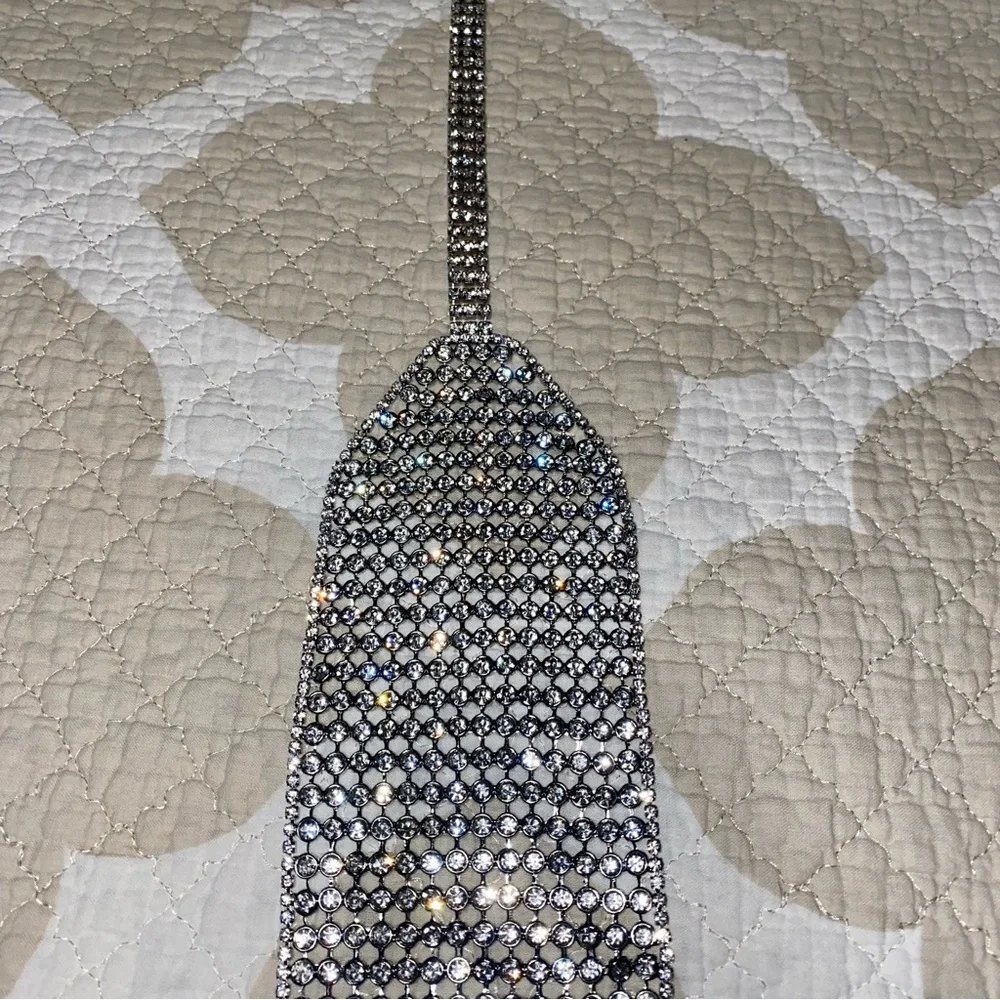 ZARA Rhinestone Belt